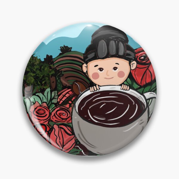 Item preview, Cofee in rose garden designed and sold by Sushewashop.