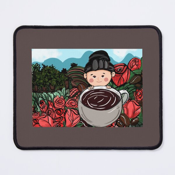 Item preview, Cofee in rose garden designed and sold by Sushewashop.