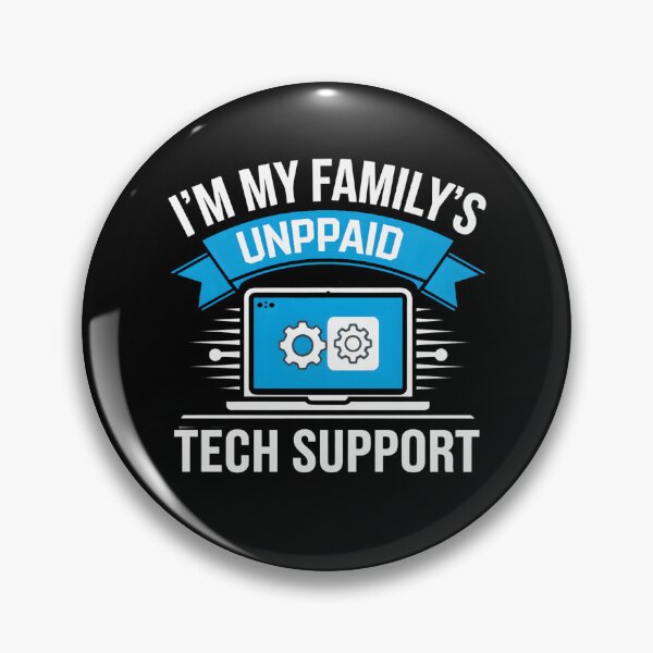 Item preview, Funny I'm My Family's Unpaid Tech Support designed and sold by herbwaters.