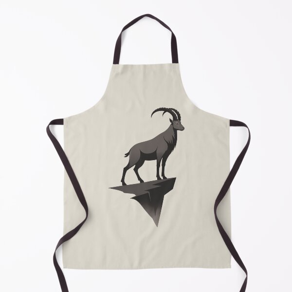 Item preview, Mountain Ibex – Minimalist Illustration Design designed and sold by Ombrya.