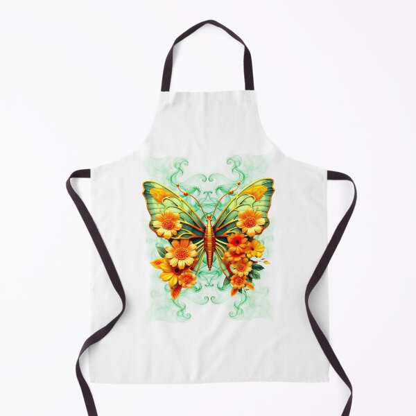 Item preview, Fantasy butterfly in green and gold designed and sold by LoneAngel.
