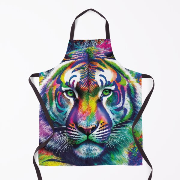 Item preview, Chromatic Tiger – Raw Power Art designed and sold by Becky-Poppins.