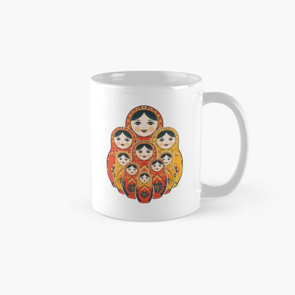 Item preview, Classic Russian Matryshka Nesting Dool illustration designed and sold by ValeriValera.