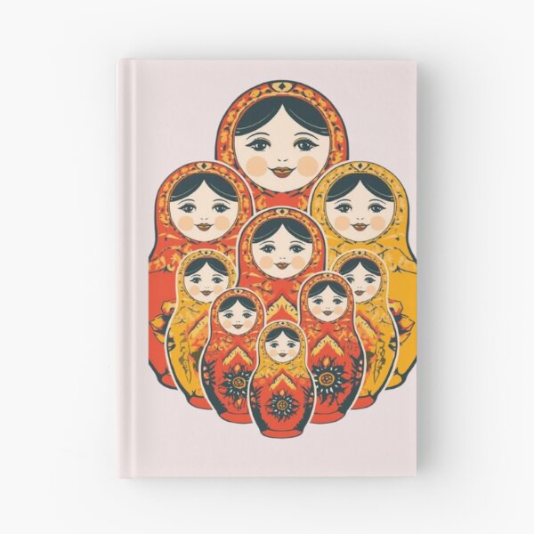 Item preview, Classic Russian Matryshka Nesting Dool illustration designed and sold by ValeriValera.