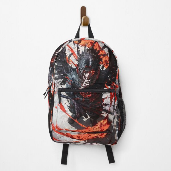 Item preview, Sasuke - Crimson Silence – Dark Ninja Anime Splash Art designed and sold by Dyan4.