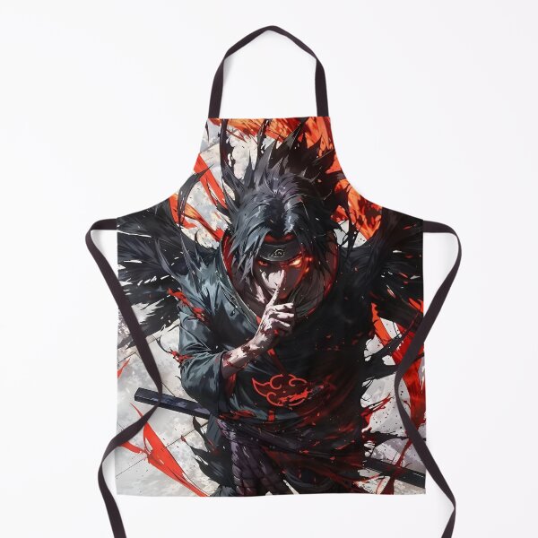 Item preview, Sasuke - Crimson Silence – Dark Ninja Anime Splash Art designed and sold by Dyan4.