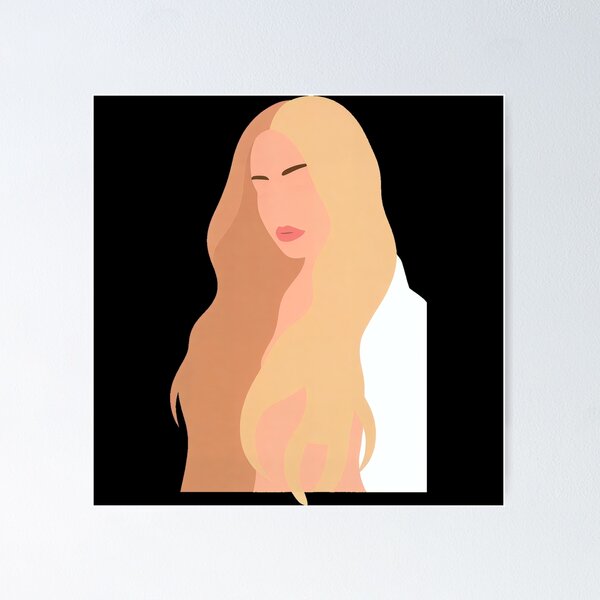 Item preview, Kim Petras Lineless Illustration designed and sold by dsxclothing.