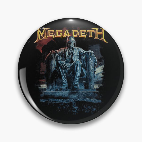 Item preview, Megadeth Vic Rattlehead Statue Dark Poster designed and sold by doodlesbyf.