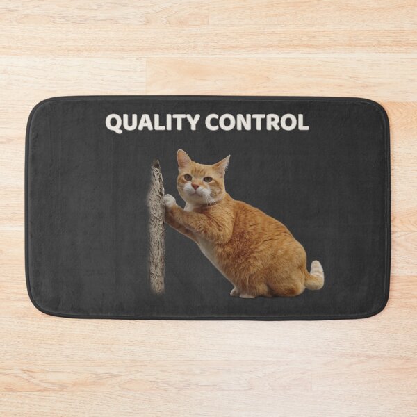 Item preview, Quality Control Cat – Funny Inspection Cat Design designed and sold by MB-CatPrints.