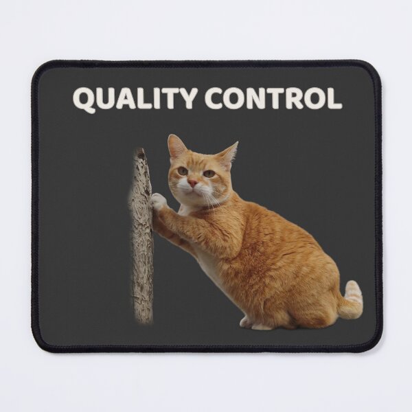 Item preview, Quality Control Cat – Funny Inspection Cat Design designed and sold by MB-CatPrints.