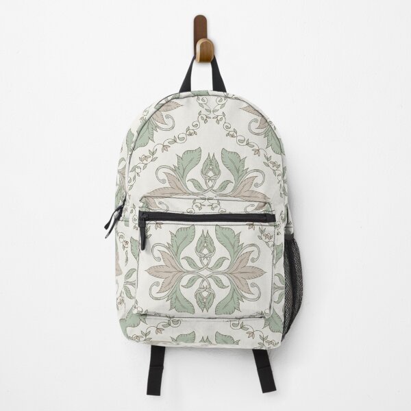 Item preview, Vintage Botanical Ogee - Sage & Sand designed and sold by dreamprint.