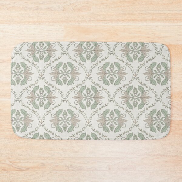 Item preview, Vintage Botanical Ogee - Sage & Sand  designed and sold by dreamprint.