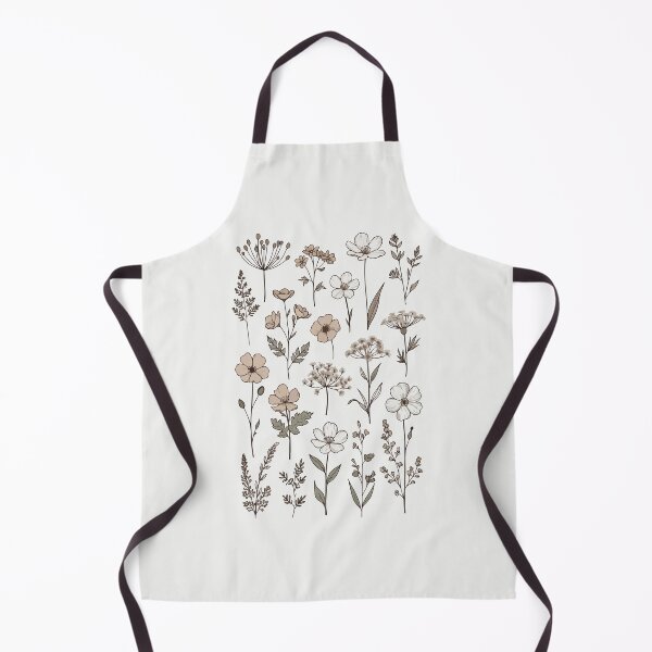 Item preview, Vintage Wildflowers Line Art – Minimalist Boho Floral Botanical designed and sold by stylishdzign.