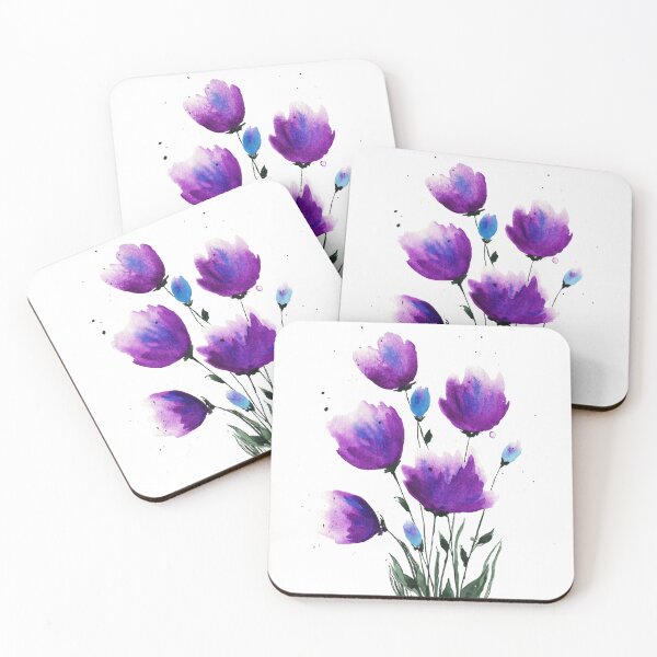Item preview, A bouquet of purple flowers designed and sold by VitSArt.