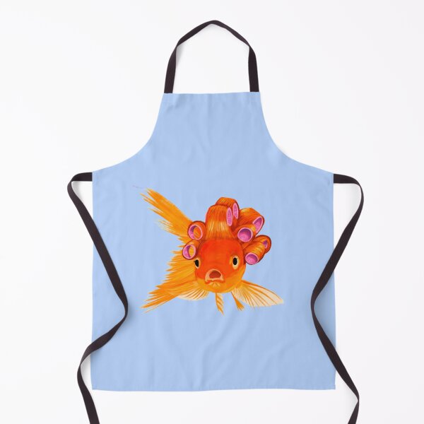 Item preview, Fish with curlers designed and sold by DarlaPrints.