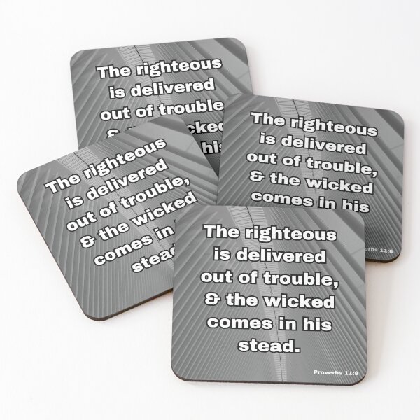 Item preview, Proverbs 11:8 designed and sold by Undonemadenew.