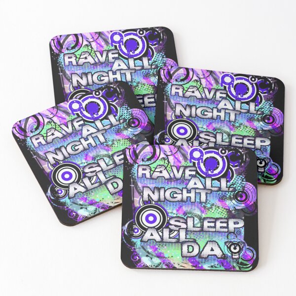 Item preview, Rave all night sleep all day 2.0 designed and sold by despairfamily.
