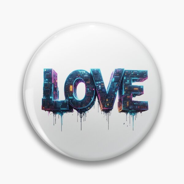 Item preview, Cyberpunk "LOVE" Tech designed and sold by Talented Bum.