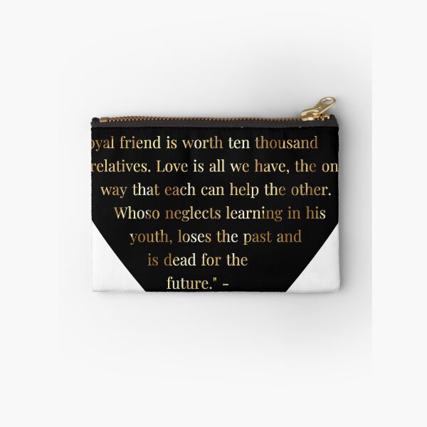 Item preview, Euripides Quote Gold Gradient In Heart designed and sold by TheIconSmith.