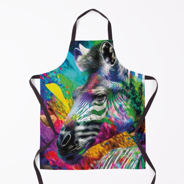 Item preview, Chromatic Zebra – Pattern Rebellion Art designed and sold by Becky-Poppins.