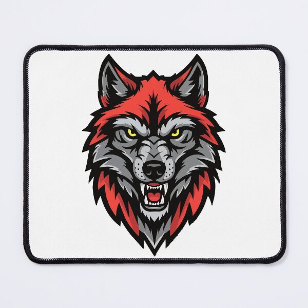 Item preview, Fierce Wolf – Nordic Wolf Illustration Inspired by Norse Mythology designed and sold by PrithviApparels.