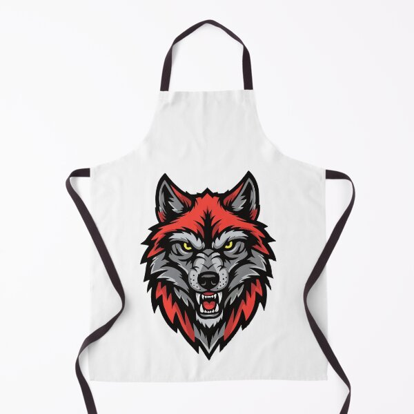 Item preview, Fierce Wolf – Nordic Wolf Illustration Inspired by Norse Mythology designed and sold by PrithviApparels.