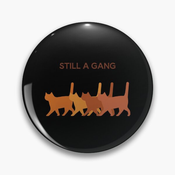 Item preview, Still A Gang – Cool Cat Squad Illustration | Funny Quiet Confidence Feline Design  designed and sold by Cree8if.