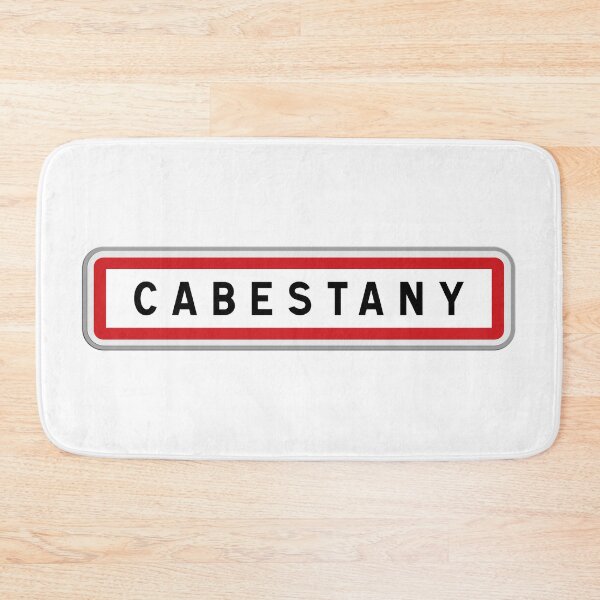 Item preview, Cabestany Town Entrance Sign – Pyrénées-Orientales, Occitanie designed and sold by Panneaux et signalisations - NPOITEVIN.