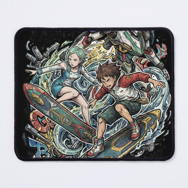 Item preview, Eureka Seven Coralian Wings Transformation Fan Art designed and sold by Senpaiwaves.