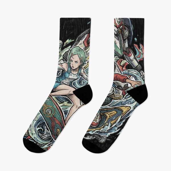 Item preview, Eureka Seven Coralian Wings Transformation Fan Art designed and sold by Senpaiwaves.