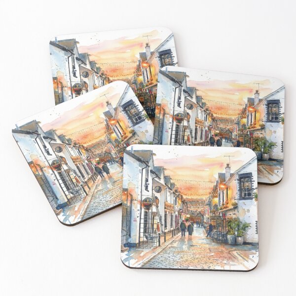 Item preview, Ashton Lane, Glasgow Watercolour Painting designed and sold by davidelder.