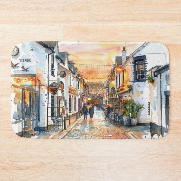 Item preview, Ashton Lane, Glasgow Watercolour Painting designed and sold by davidelder.