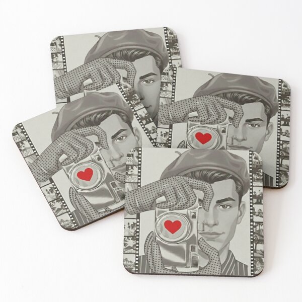 Item preview, Capture Love - Vintage Valentine Photographer Film Frame designed and sold by VauxelleArt.