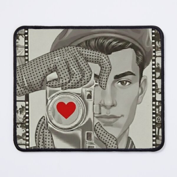 Item preview, Capture Love - Vintage Valentine Photographer Film Frame designed and sold by VauxelleArt.