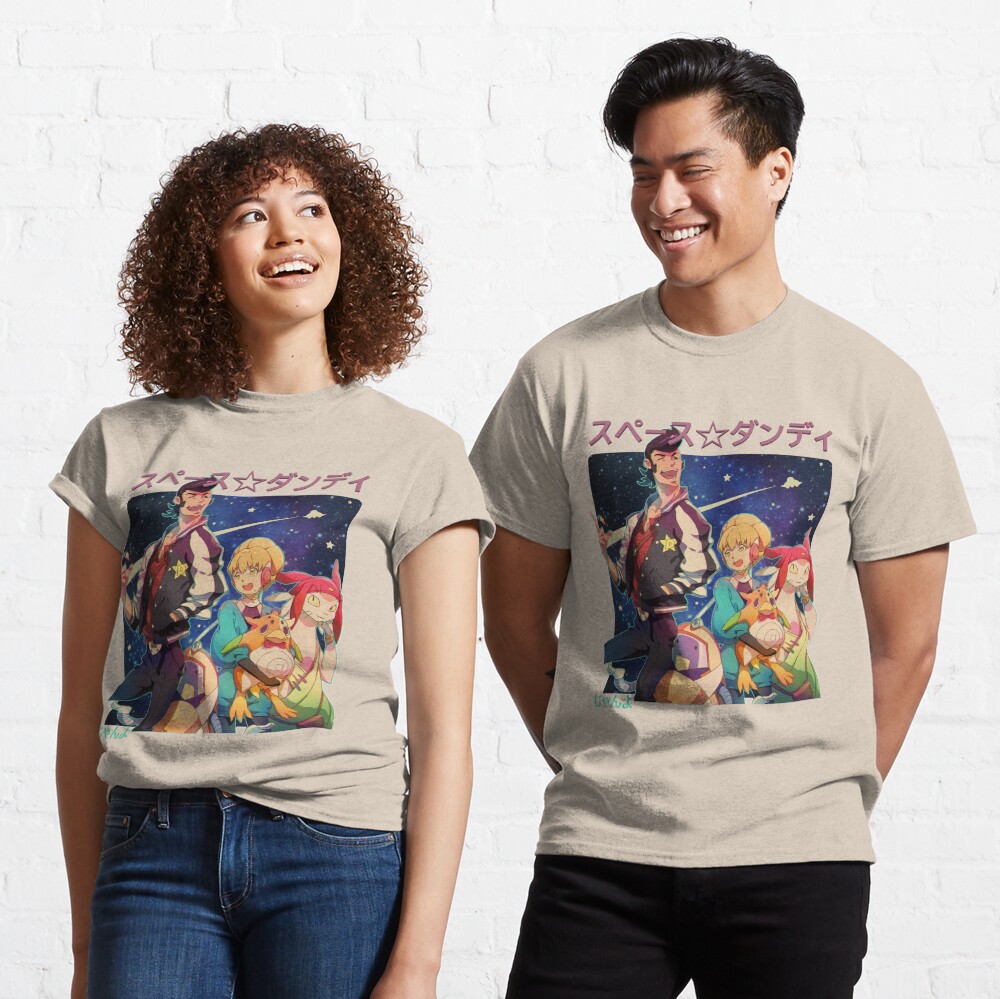 Space Dandy Group Pose Classic T-Shirt