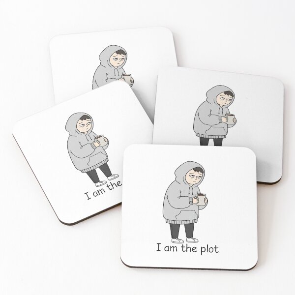 Item preview, I Am the Plot – Bold Main Character Energy Quote Design designed and sold by Main-character9.