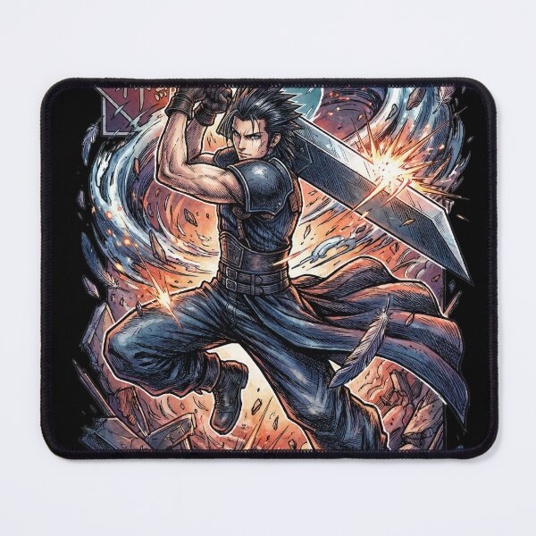 Item preview, Crisis Core Zack Fair Mako Eyes Adventure Tribute designed and sold by Senpaiwaves.