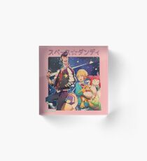Space Dandy Group Pose Acrylic Block