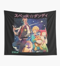 Space Dandy Group Pose Wall Tapestry