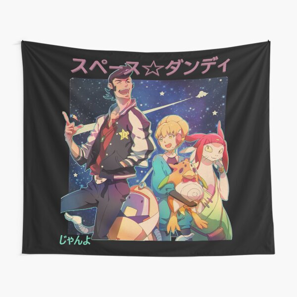 Space Dandy Group Pose Tapestry By Topnotchramen Redbubble