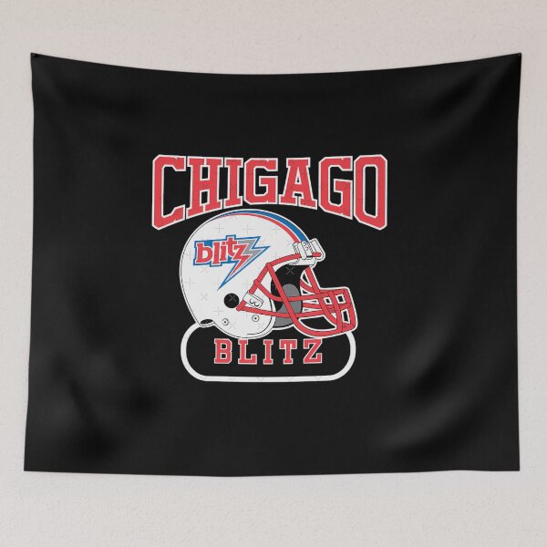 Item preview, Chicago Blitz Helmet Chicago Football designed and sold by eslamrashed.