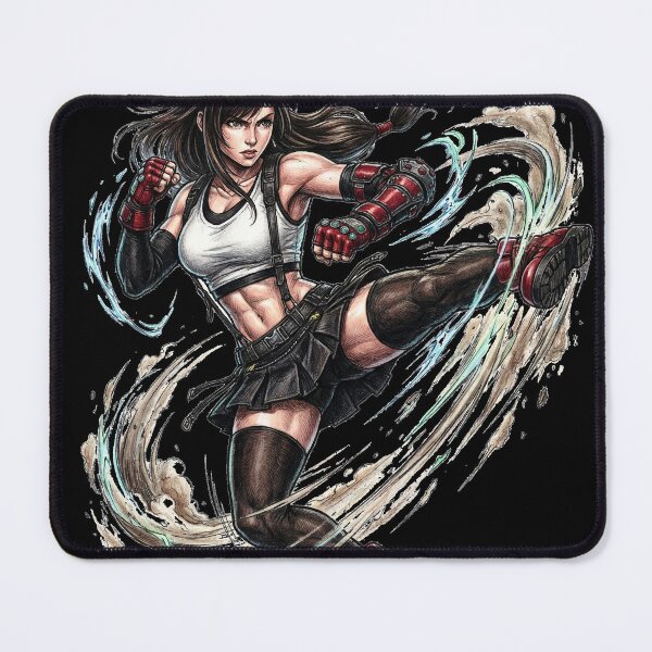 Item preview, Final Fantasy VII Tifa Lockhart Martial Artist Design designed and sold by Senpaiwaves.
