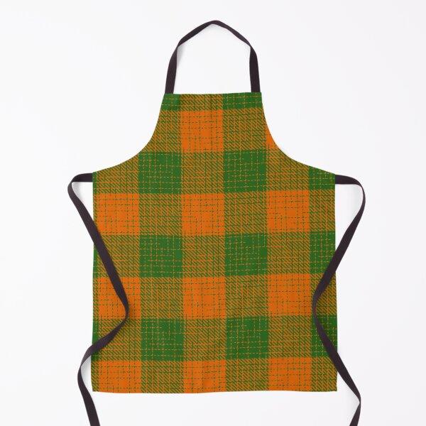 Item preview, Orange and Green Crosshatch Plaid Gingham Design  designed and sold by PatternTitan.