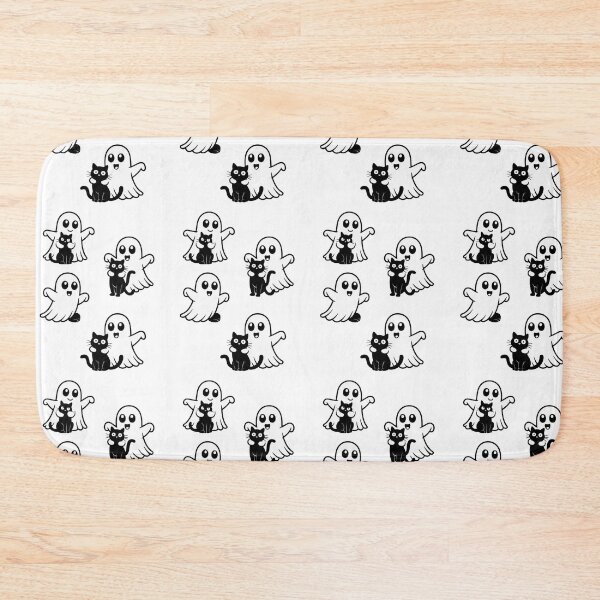 Item preview, Cute Ghost And Black Cat Set designed and sold by flagylART.