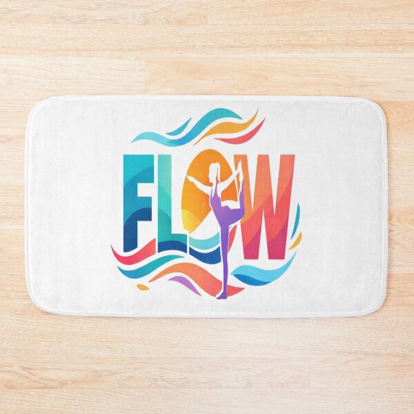 Item preview, Flow – Minimal Yoga Movement T-Shirt designed and sold by RMTrendy.