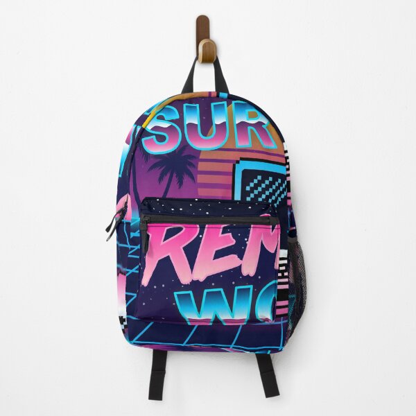 Item preview, Craft Shift: Remote Work Survivor Retro Synthwave designed and sold by Craft Shift.