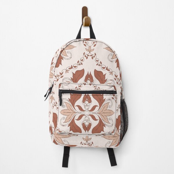 Item preview, Vintage Botanical Ogee - Terracotta Red designed and sold by dreamprint.