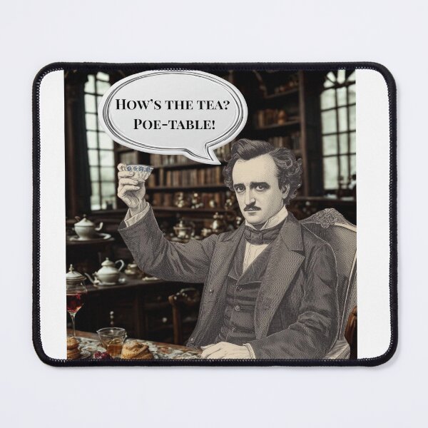 Item preview, Edgar Allan Poe Tea Scene designed and sold by OneWorldShop.