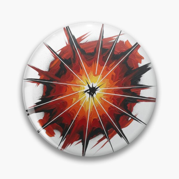 Item preview, Ignition — Expressive Fire Abstract Art designed and sold by IvanLencinaArt.
