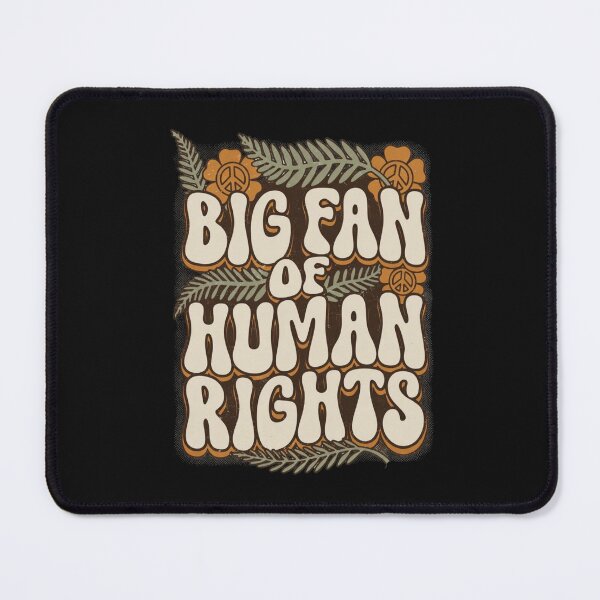 Item preview, Big Fan Of Human Rights Peace Hippie designed and sold by GrumpySableye.